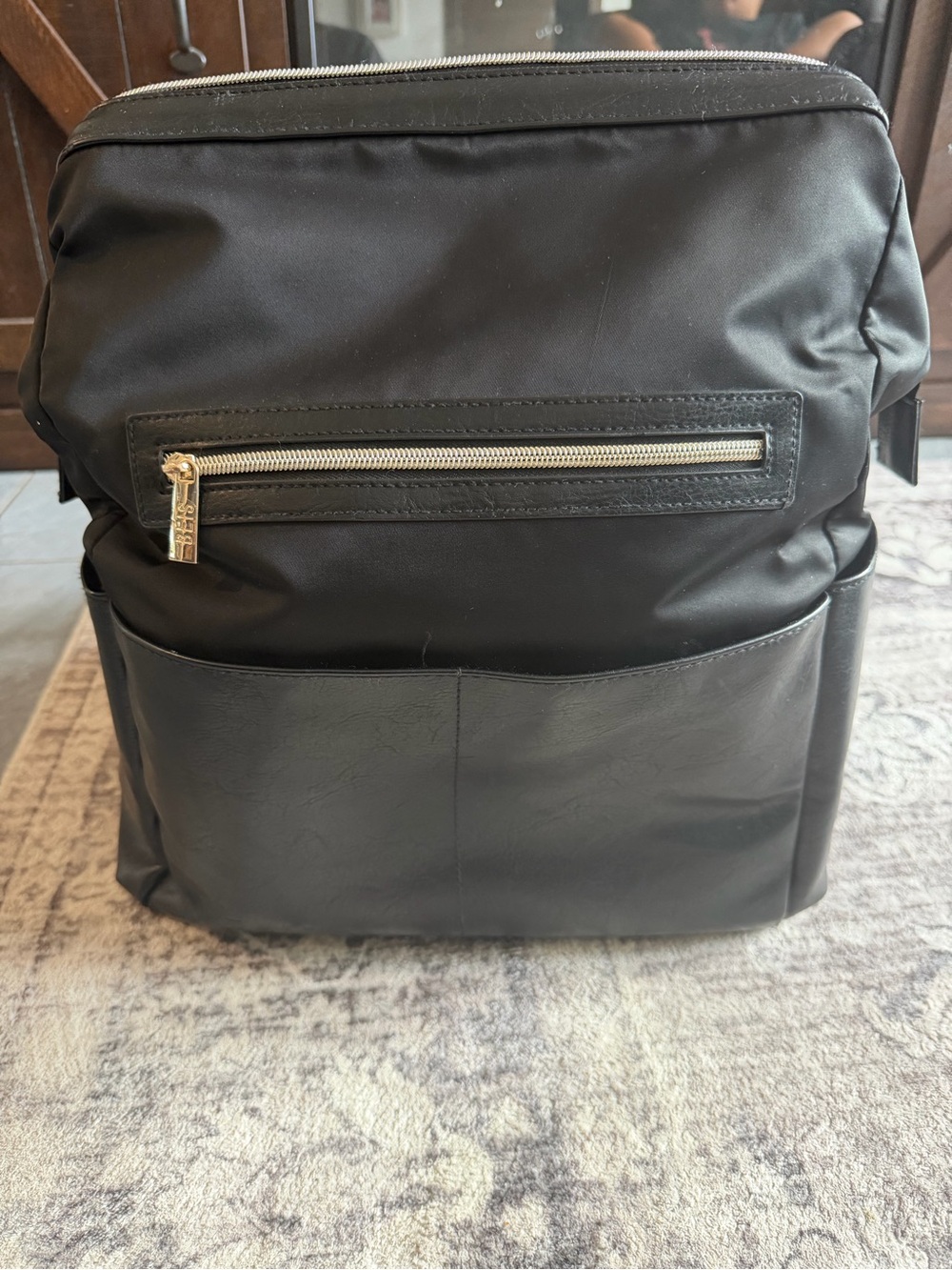 BEIS The Backpack Diaper Bag in Black